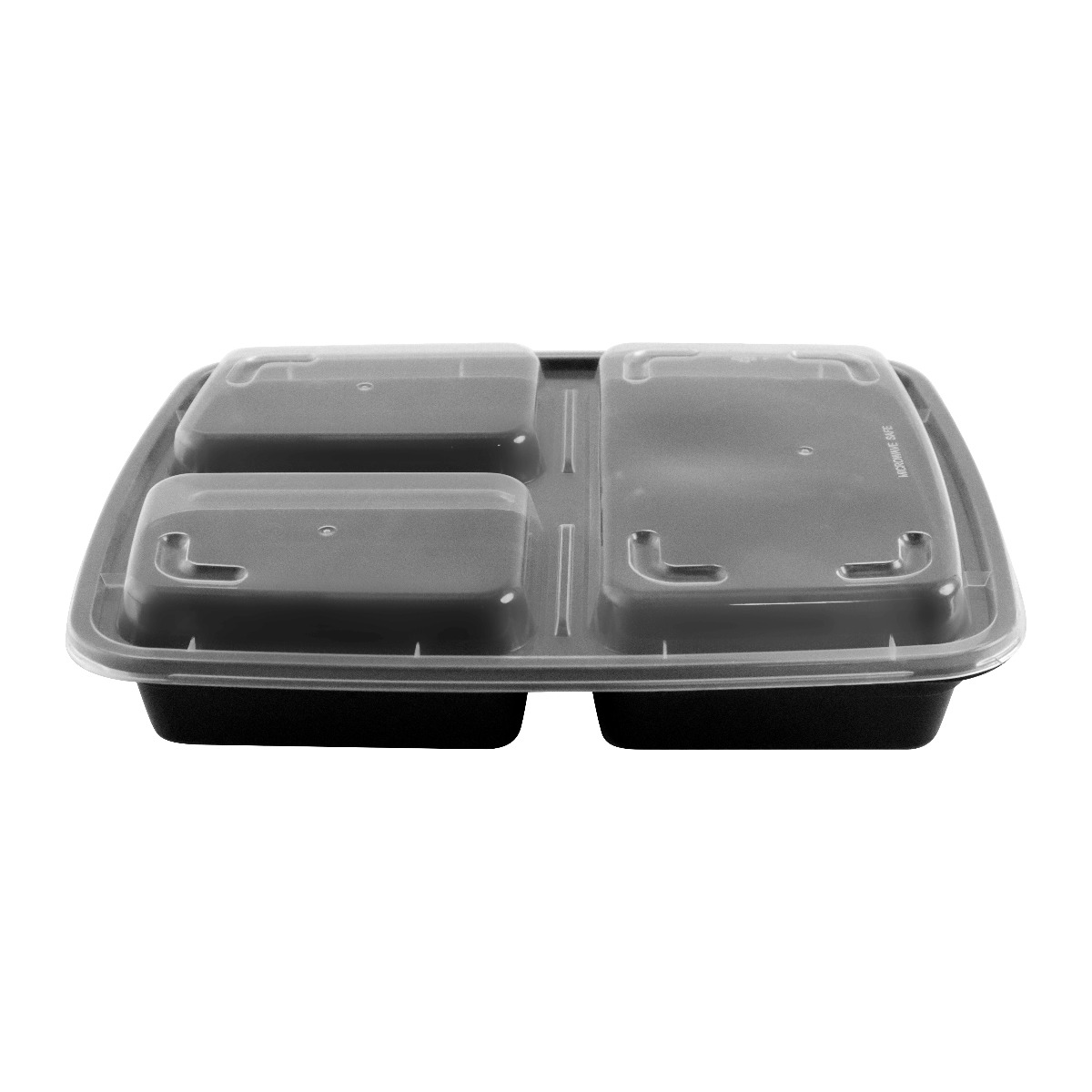 3-Compartment Food Containers