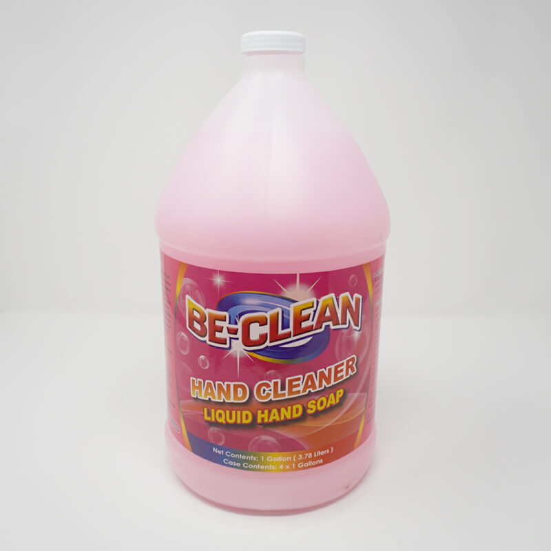BeClean 1 Gallon Yellow Liquid Heavy Duty Oven and Grill Cleaner - 4/Case 