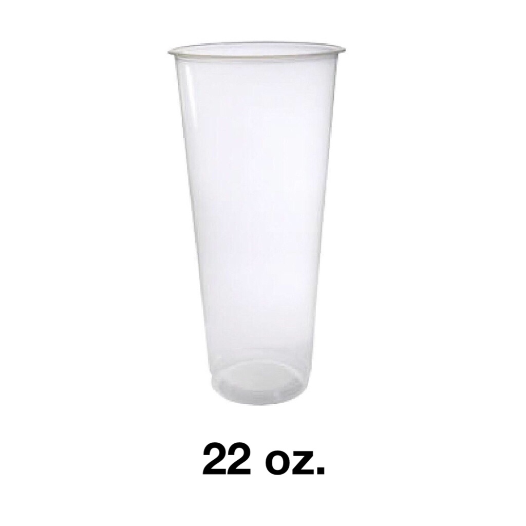 16oz Clear Plastic PET Cold Cups in Bulk - 1000/case