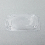 Dart Rectangular Clear Plastic Container Lid For C8DE/C16DE - 1008/Case