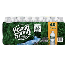 Poland spring - 40 bottle/case